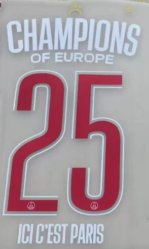 Paris Saint Germain Home UCL Champions Kids Suit 24-25 - Image 4