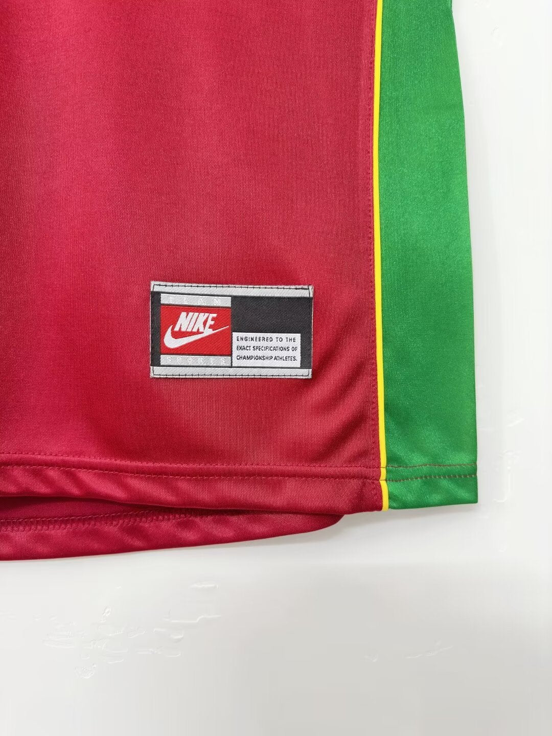 Portugal Home Retro Jersey 1998 - Image 8