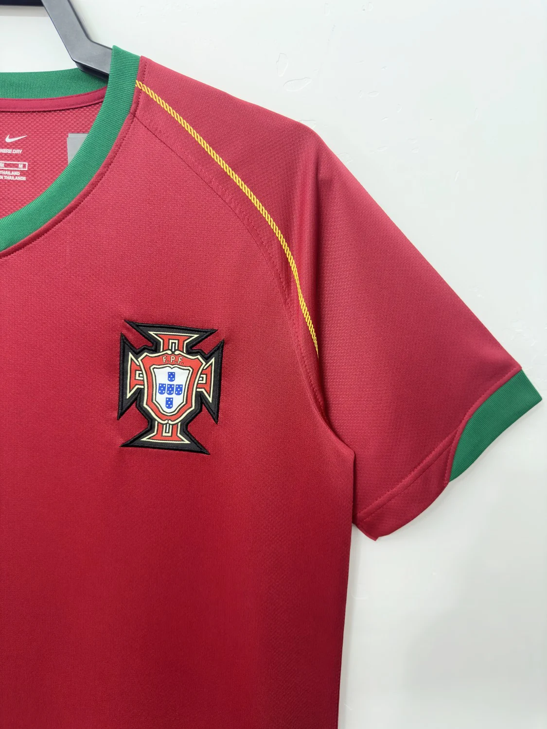 Portugal Home Retro Jersey 2006 - Image 4