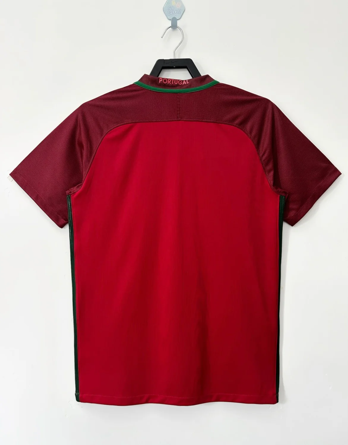 Portugal Home Retro Jersey 2016 - Image 9