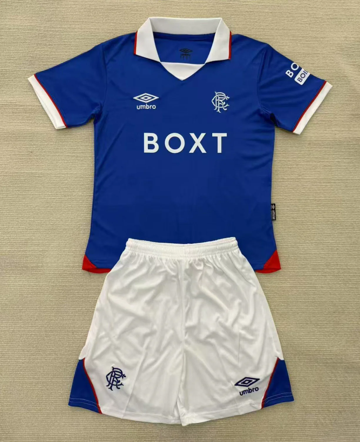 Rangers Home Kids Suit & Socks 25/26 - Image 2