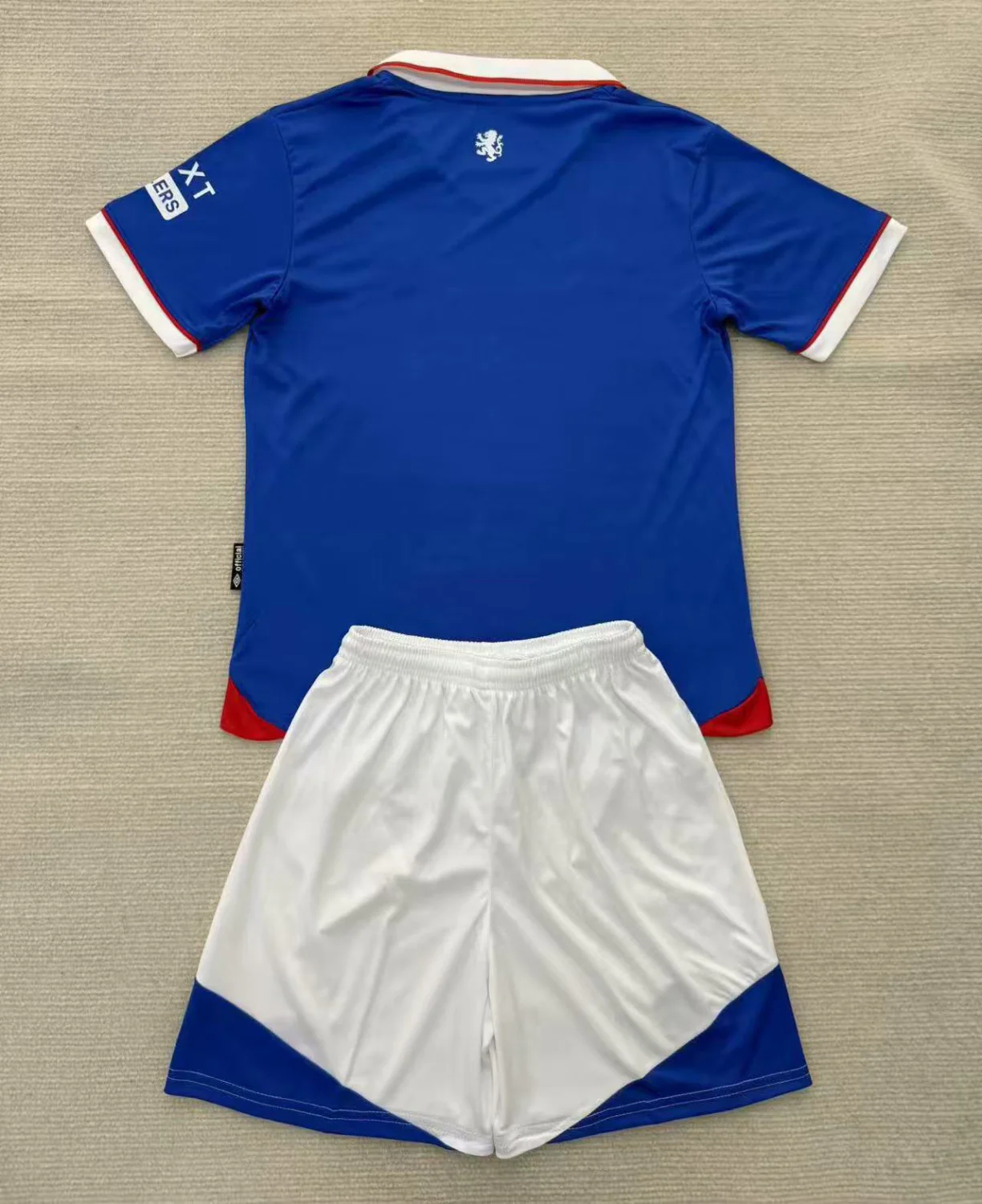 Rangers Home Kids Suit & Socks 25/26 - Image 3