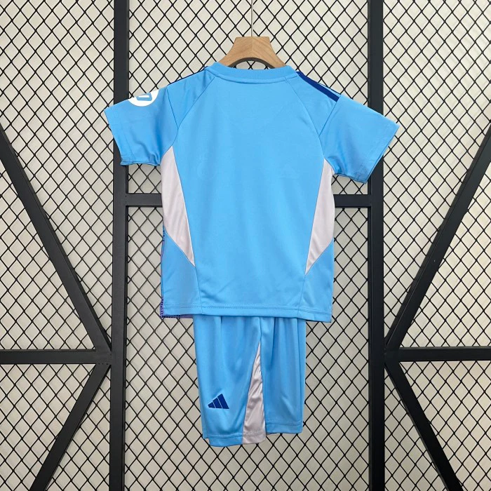 Real Madrid Goalkeeper Kids Suit 24/25 Blue - Image 5