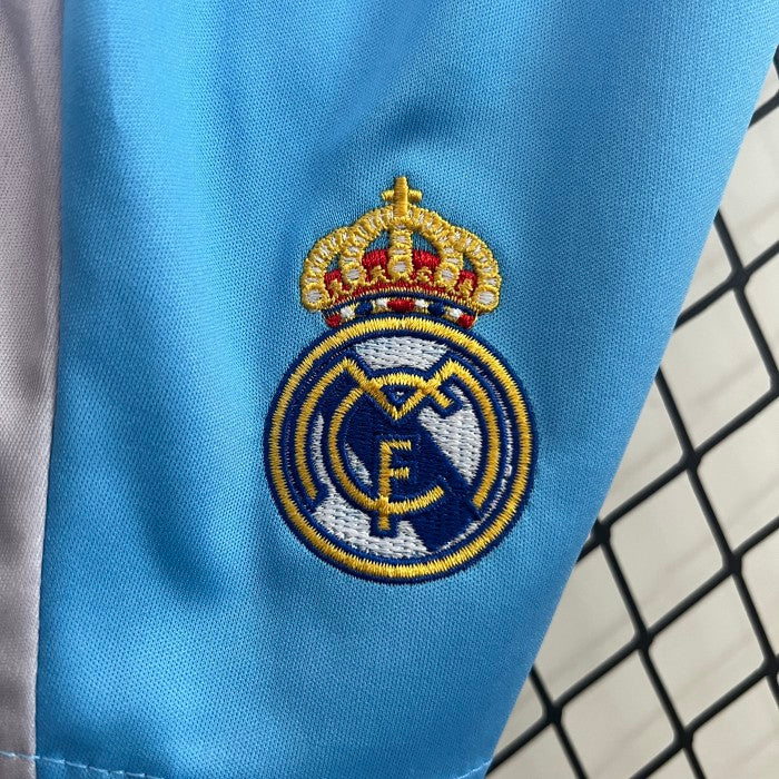 Real Madrid Goalkeeper Kids Suit 24/25 Blue - Image 6
