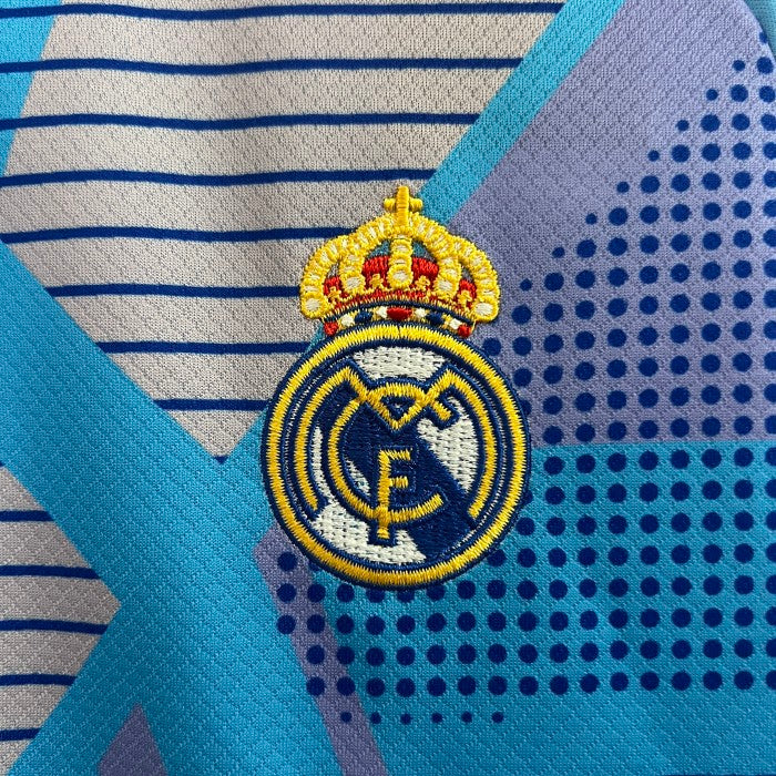 Real Madrid Goalkeeper Kids Suit 24/25 Blue - Image 9
