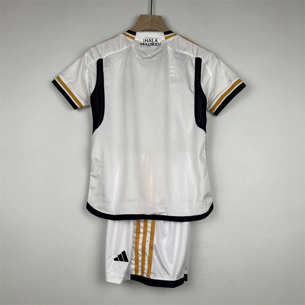 Real Madrid Home Kids Jersey 23/24 - Image 2