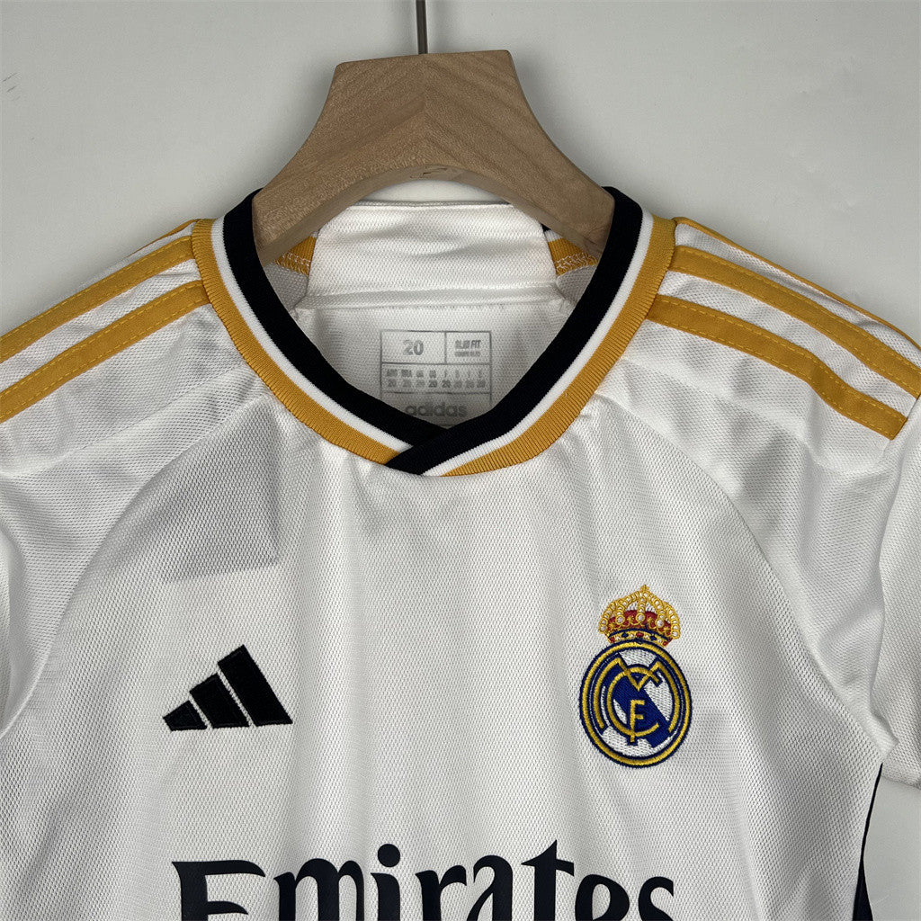Real Madrid Home Kids Jersey 23/24 - Image 5