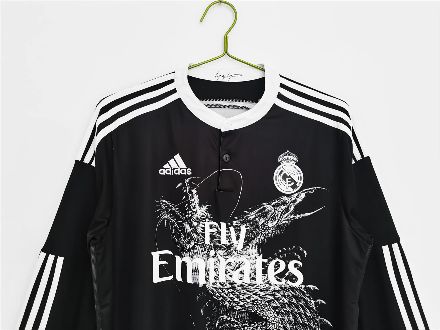 Real Madrid Third Long Sleeve Retro Jersey 2014/15 - Image 3