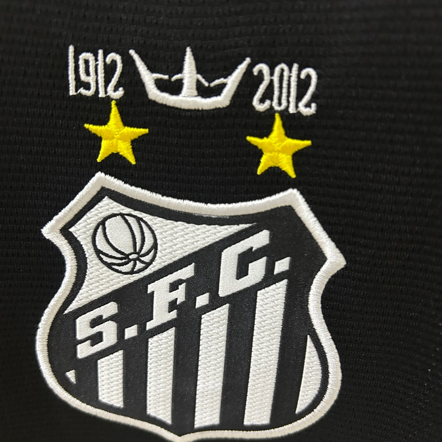 Santos Black Retro Man Jersey 2012/13 - Image 6