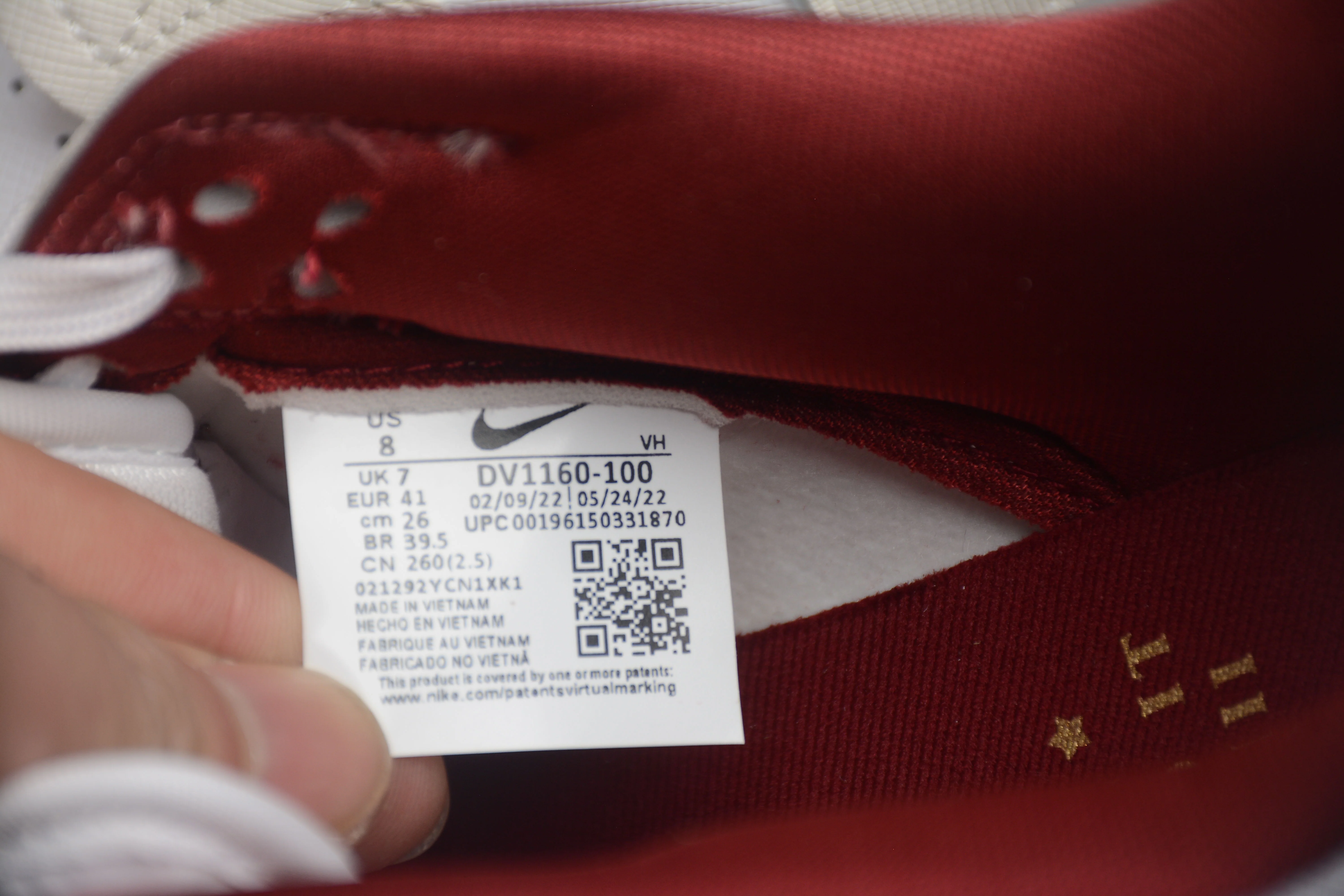 SB Dunk Low Off White DV1160-100 - Image 7