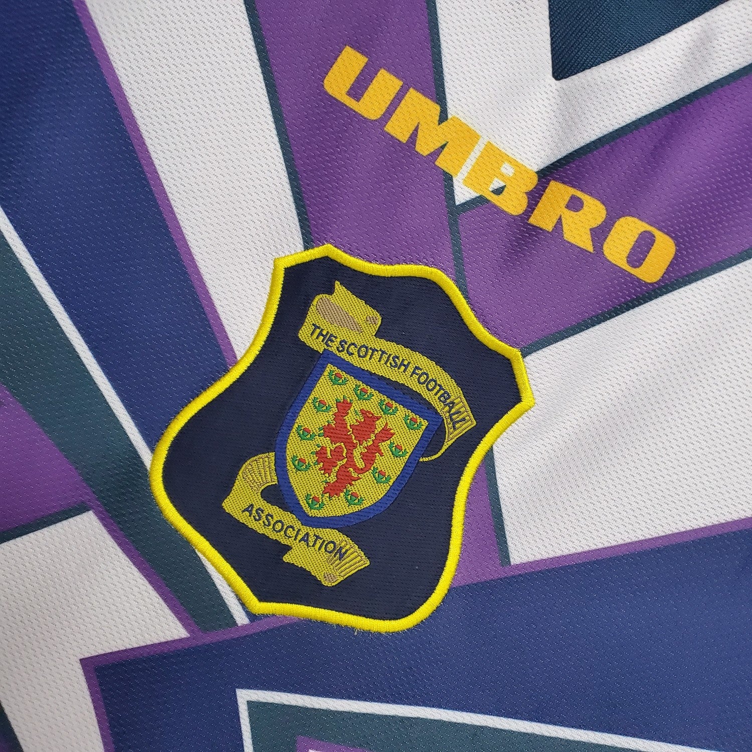 Scotland white Retro Jersey 94/96 - Image 6