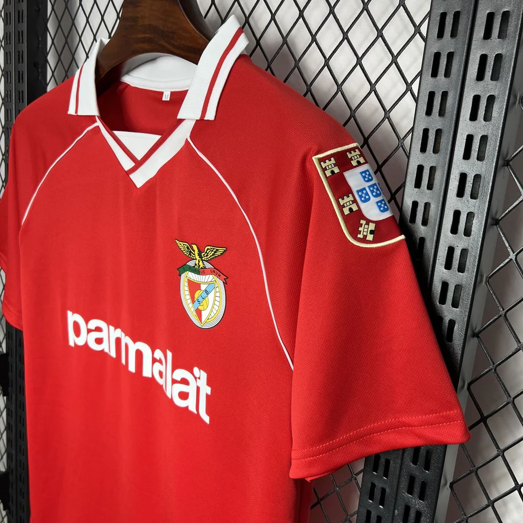SL Benfica Home Retro Jersey 1994/95 - Image 6