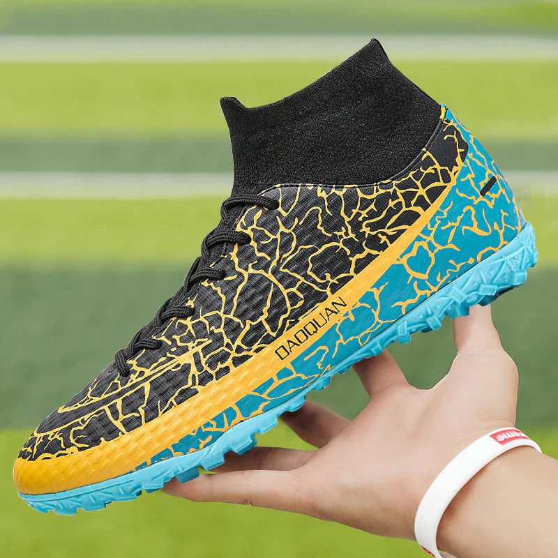 Soccer Men's High Top Youth Student Training Shoes - Image 3