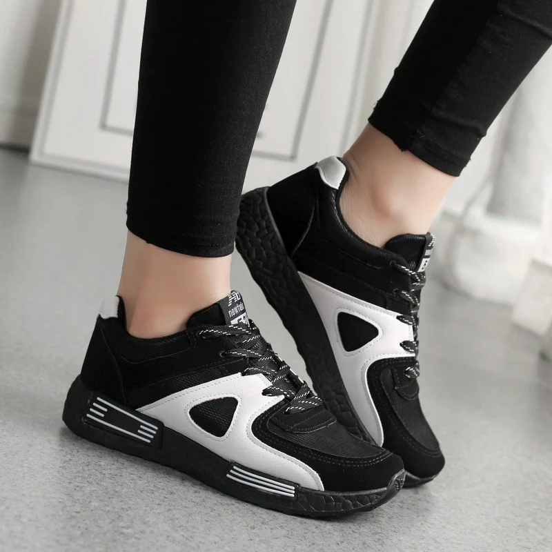 Sports Shoes Women's All-match Casual Shoes Forrest Shoes Student Breathable Board Shoes Flat Running Shoes - Image 6