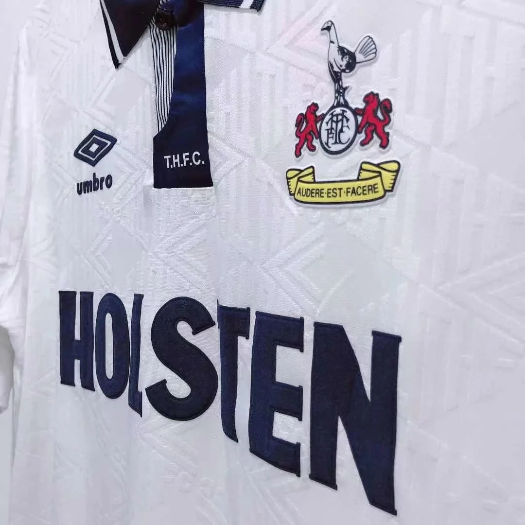 Tottenham Home Retro Jersey 92/94 - Image 4