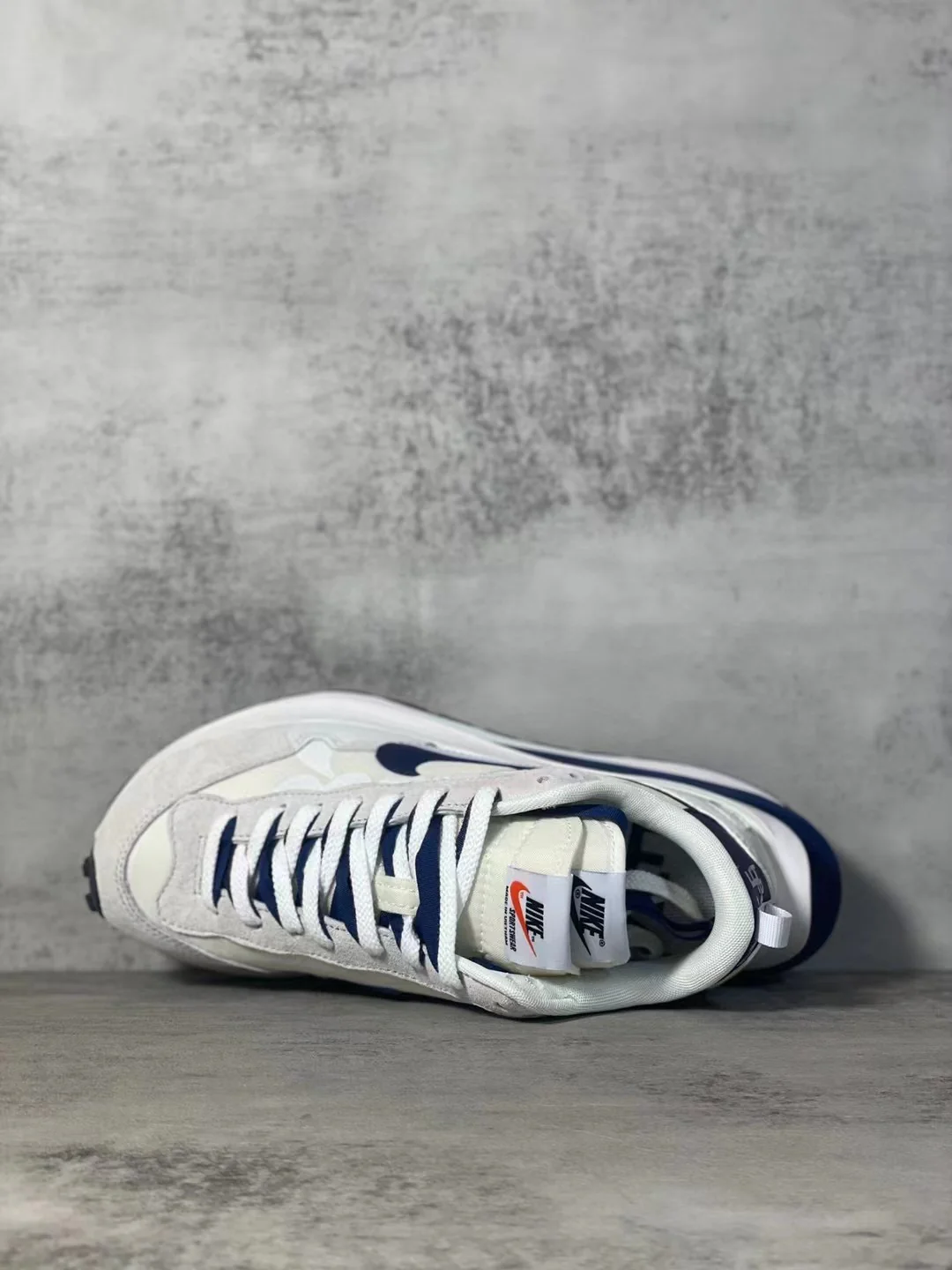 VaporWaffle Sacai Beige Blue - Image 4