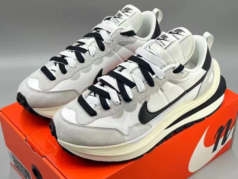 VaporWaffle Sacai Gray Black - Image 8