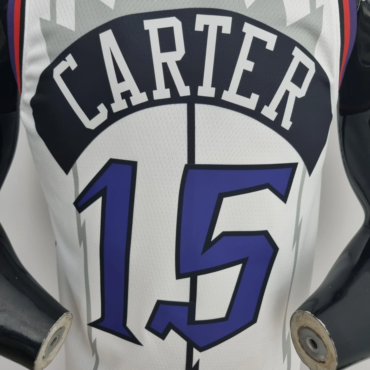 Vince Carter Toronto Raptors Swingman Jersey White - Image 6