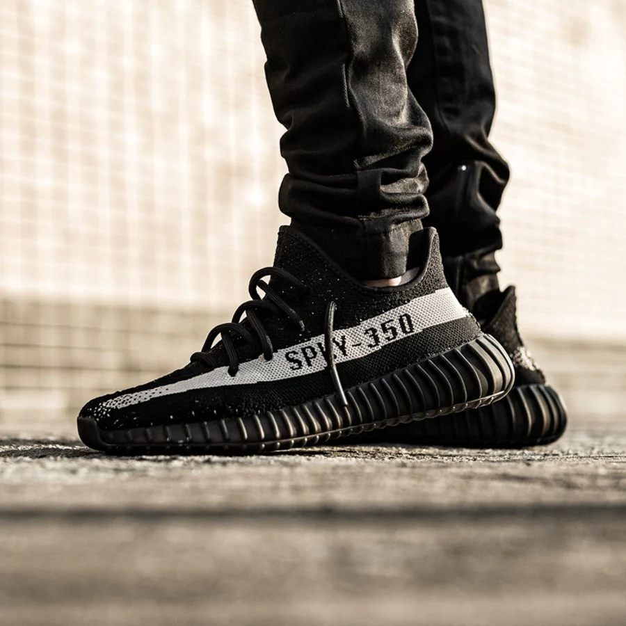 Yeezy Boost 350 V2 “Black - White” BY1604 - Image 10