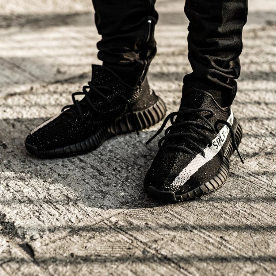 Yeezy Boost 350 V2 “Black - White” BY1604 - Image 12