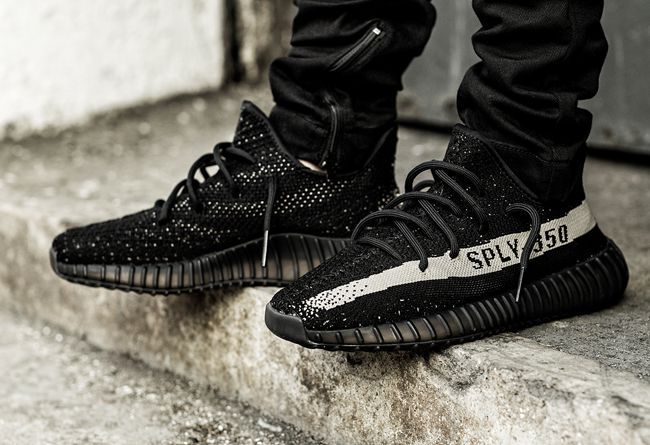 Yeezy Boost 350 V2 “Black - White” BY1604 - Image 13