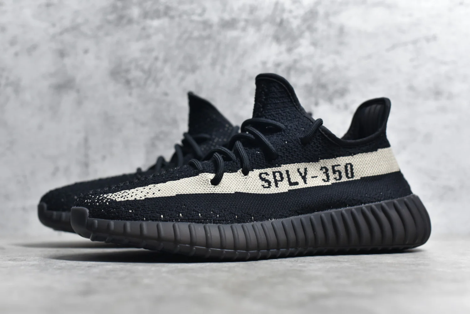 Yeezy Boost 350 V2 “Black - White” BY1604 - Image 3