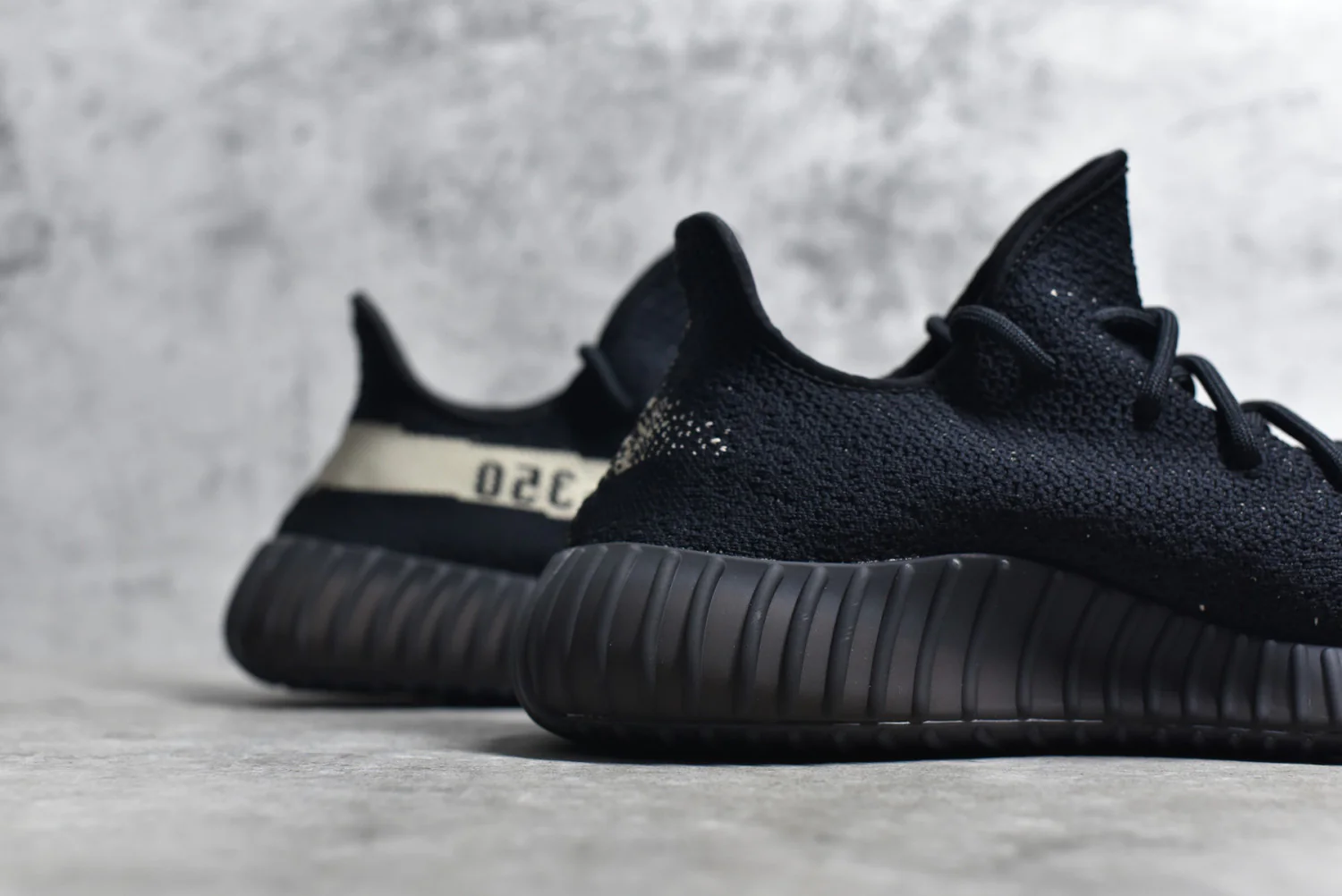 Yeezy Boost 350 V2 “Black - White” BY1604 - Image 5