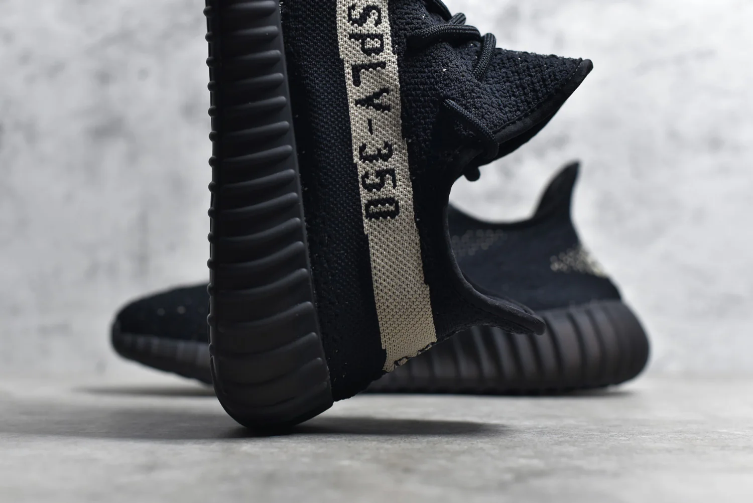 Yeezy Boost 350 V2 “Black - White” BY1604 - Image 8