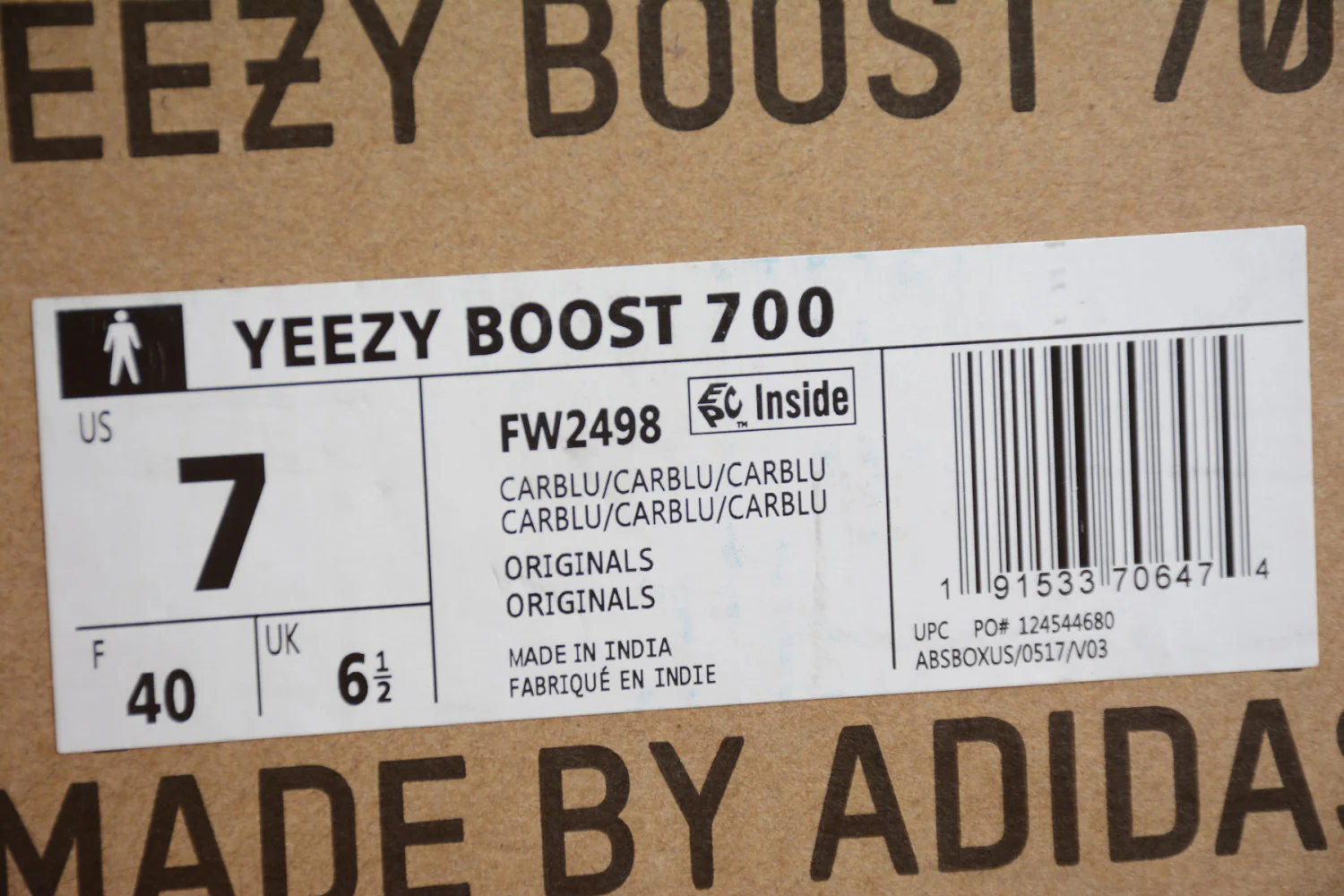 Yeezy Boost 700 “Carbon Blue” FW2498 - Image 13