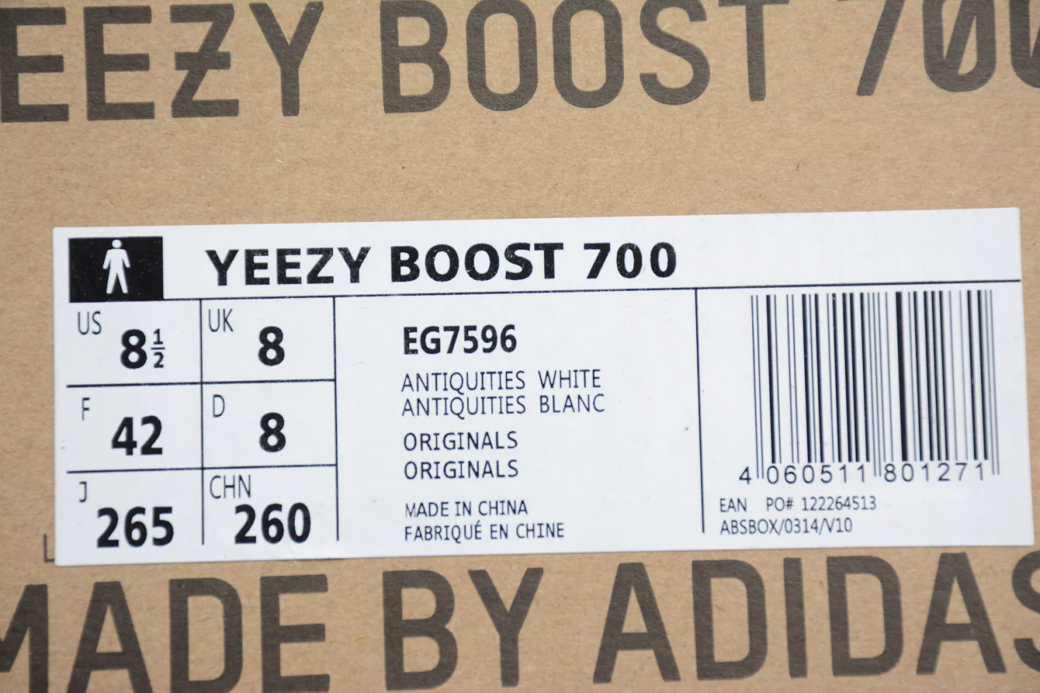 Yeezy Boost 700 White Gray EG7596 - Image 11