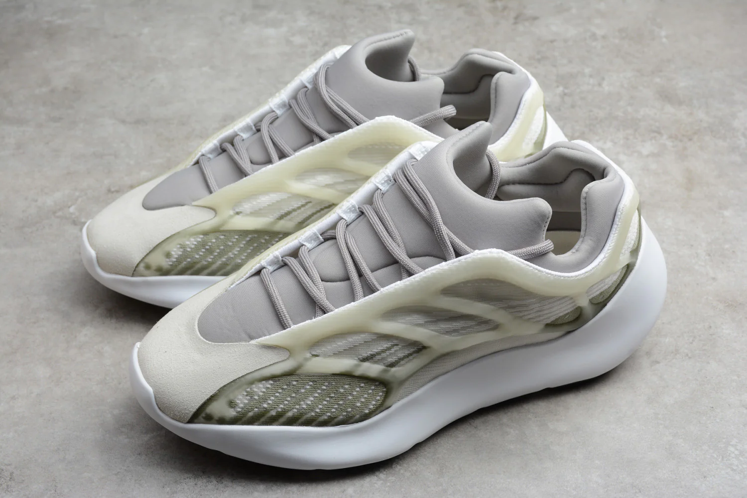 Yeezy Boost 700V3 White Grey Green EF9899 - Image 6